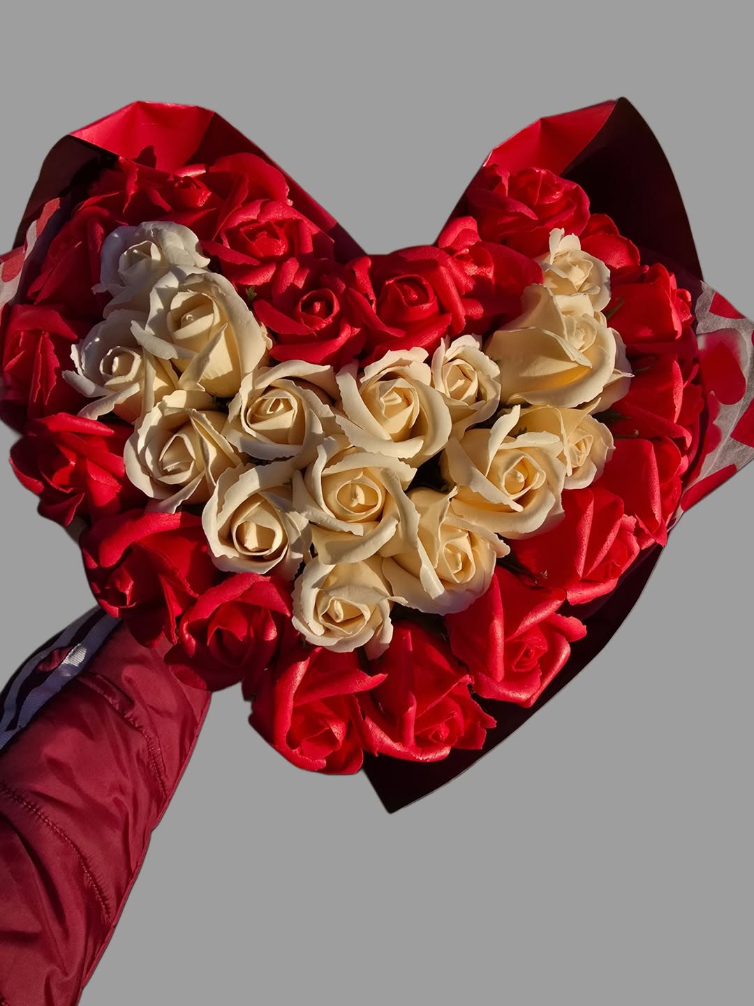 Soap flowers bouquet